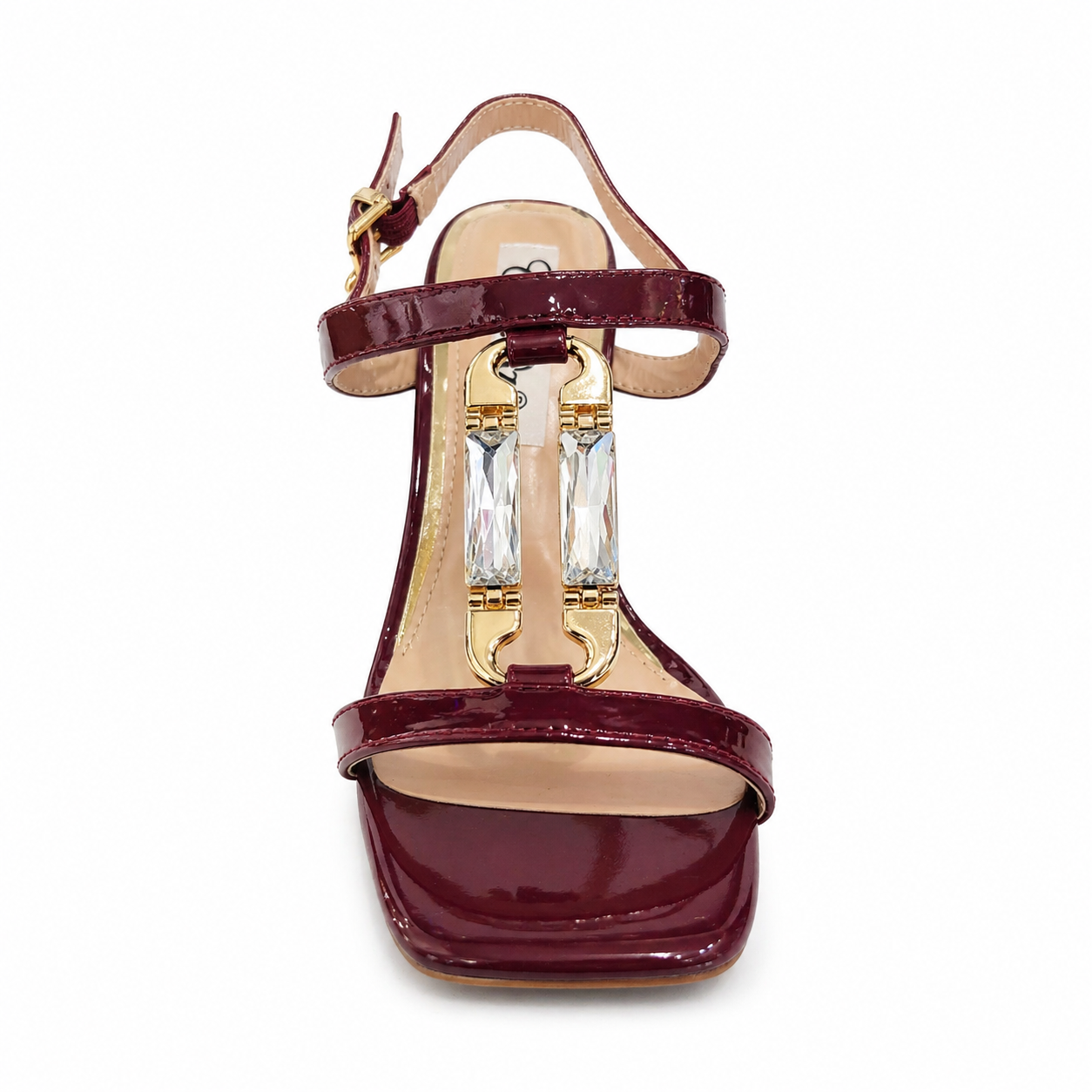 SOLEA SISTERS -Crystal Bordeaux - Sandalo