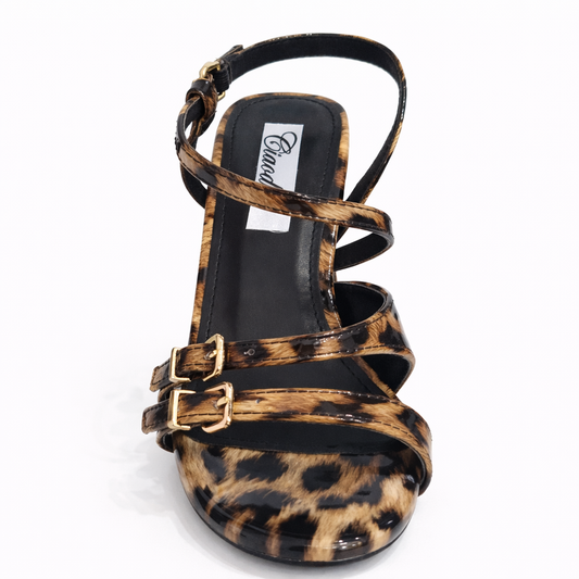 SOLEA SISTERS - Leopard - Sandalo