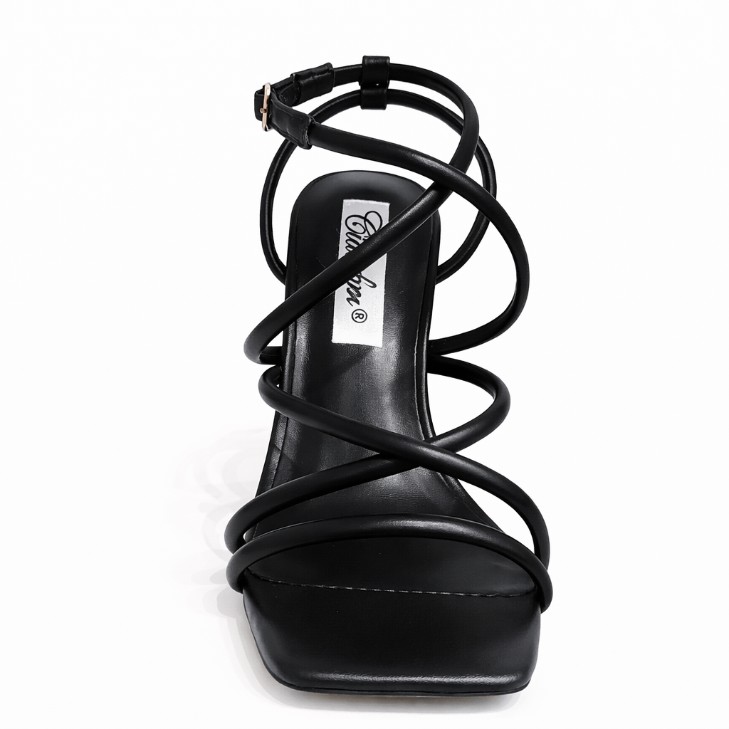 SOLEA SISTERS - Amélie Black - Sandalo