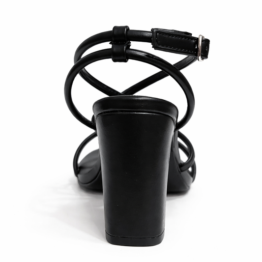 SOLEA SISTERS - Amélie Black - Sandalo