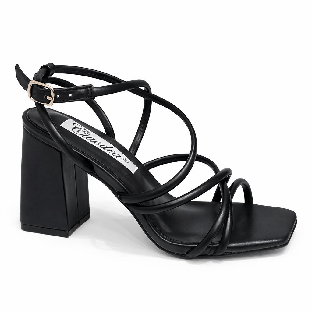 SOLEA SISTERS - Amélie Black - Sandalo