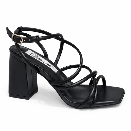 SOLEA SISTERS - Amélie Black - Sandalo